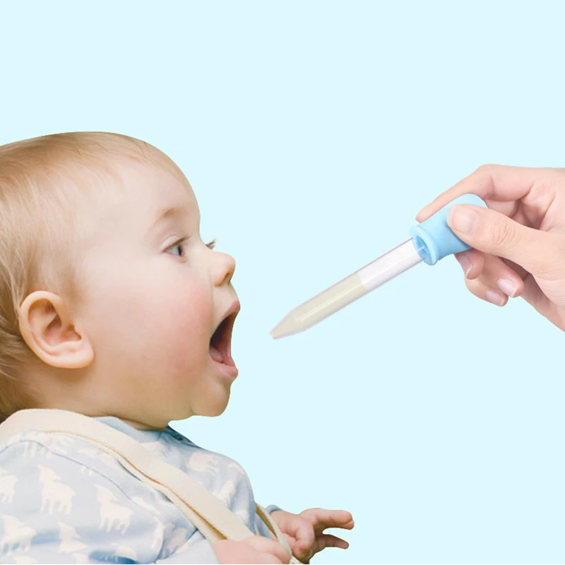 5ML Child Baby Dropper Medicine Feeder Child Medicine Device Silicone Pipette Liquid Food Dropper Plastic Infant Utensils
5ML Child Baby Dropper Medicine Feeder Child Medicine Device Silicone Pipette Liquid Food Dropper Plastic Infant Utensils