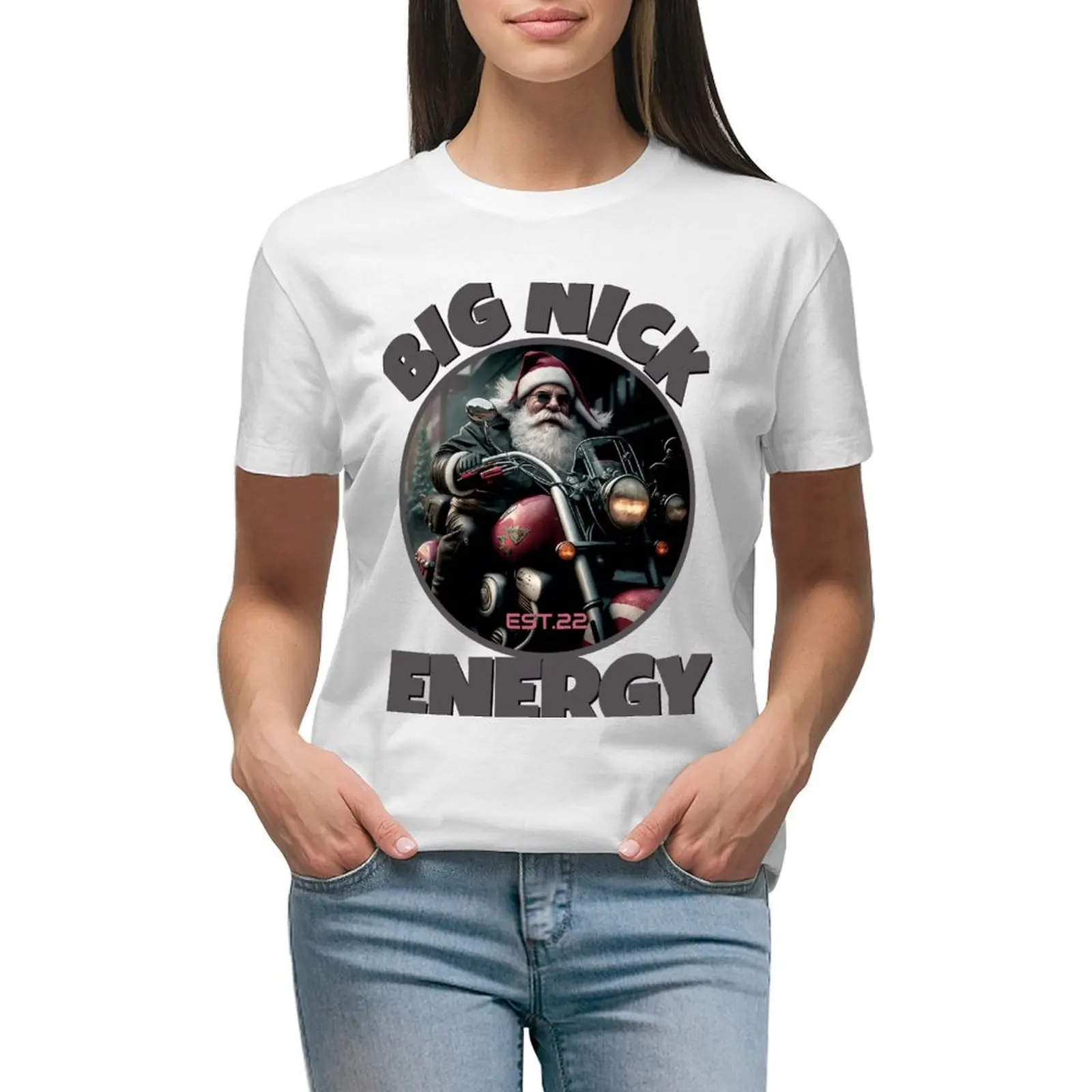 BIG NICK ENERGY T-shirt animal print shirt for girls hippie clothes tight shirts for Women
BIG NICK ENERGY T-shirt animal print shirt for girls hippie clothes tight shirts for Women