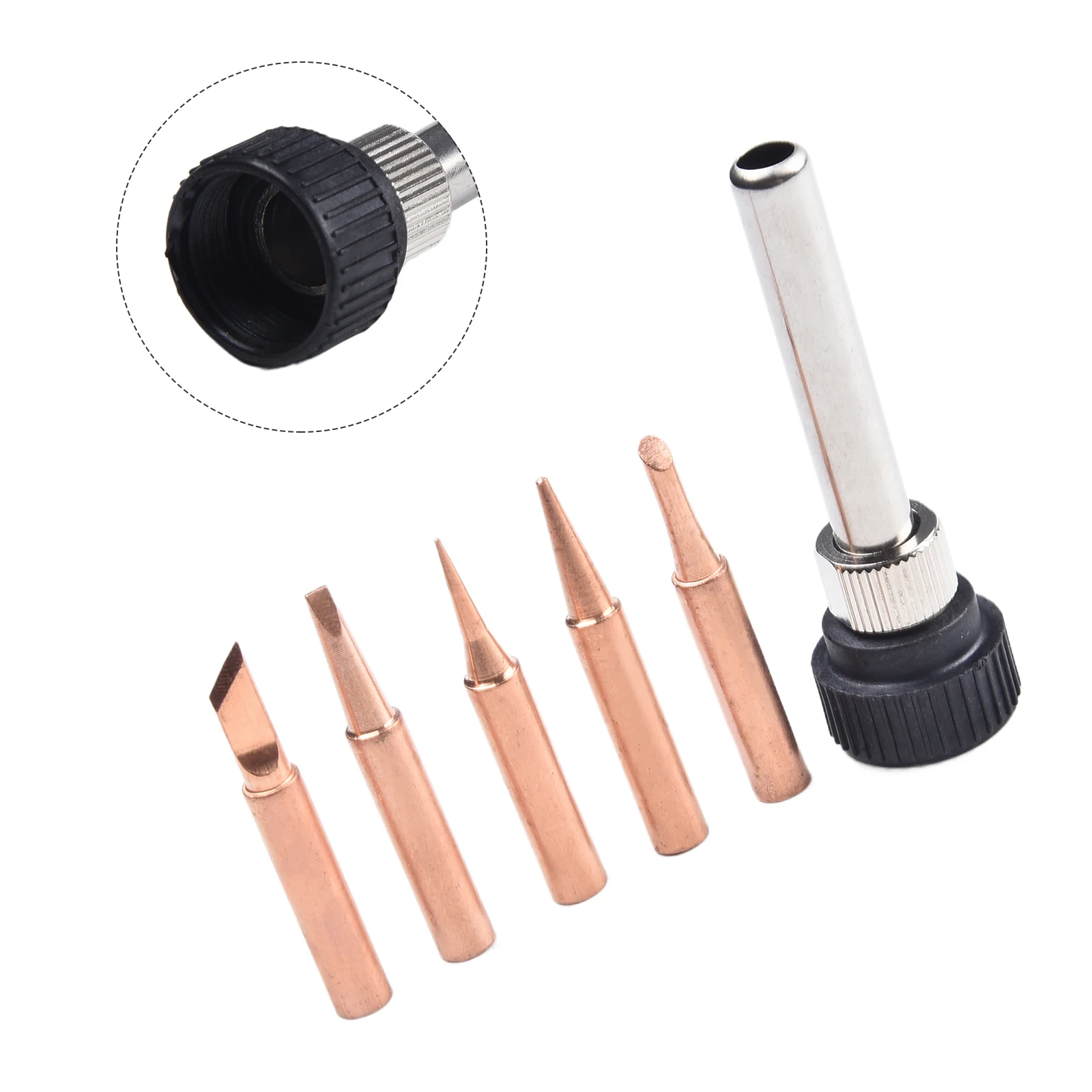 Soldering Handle Adapter Soldering Iron Tip Handle Adapter Copper Iron Tip Set DIY Soldering Tools Soldering Iron Tip
Soldering Handle Adapter Soldering Iron Tip Handle Adapter Copper Iron Tip Set DIY Soldering Tools Soldering Iron Tip