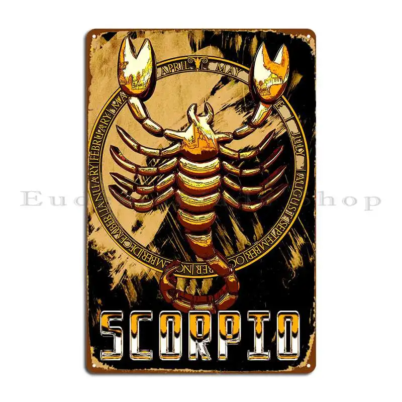 Зодиак Астрология Скорпион металлический знак вечерние кинопроектирование клуба оловянный знак плакат
Зодиак Астрология Скорпион металлический знак вечерние кинопроектирование клуба оловянный знак плакат