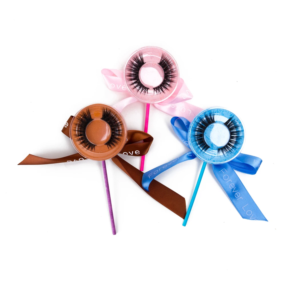 Colored Lollipop Natural Mink Eyelash With Private Custom Pakaging Dramatic Cruelty-Free Eyelashes
Colored Lollipop Natural Mink Eyelash With Private Custom Pakaging Dramatic Cruelty-Free Eyelashes