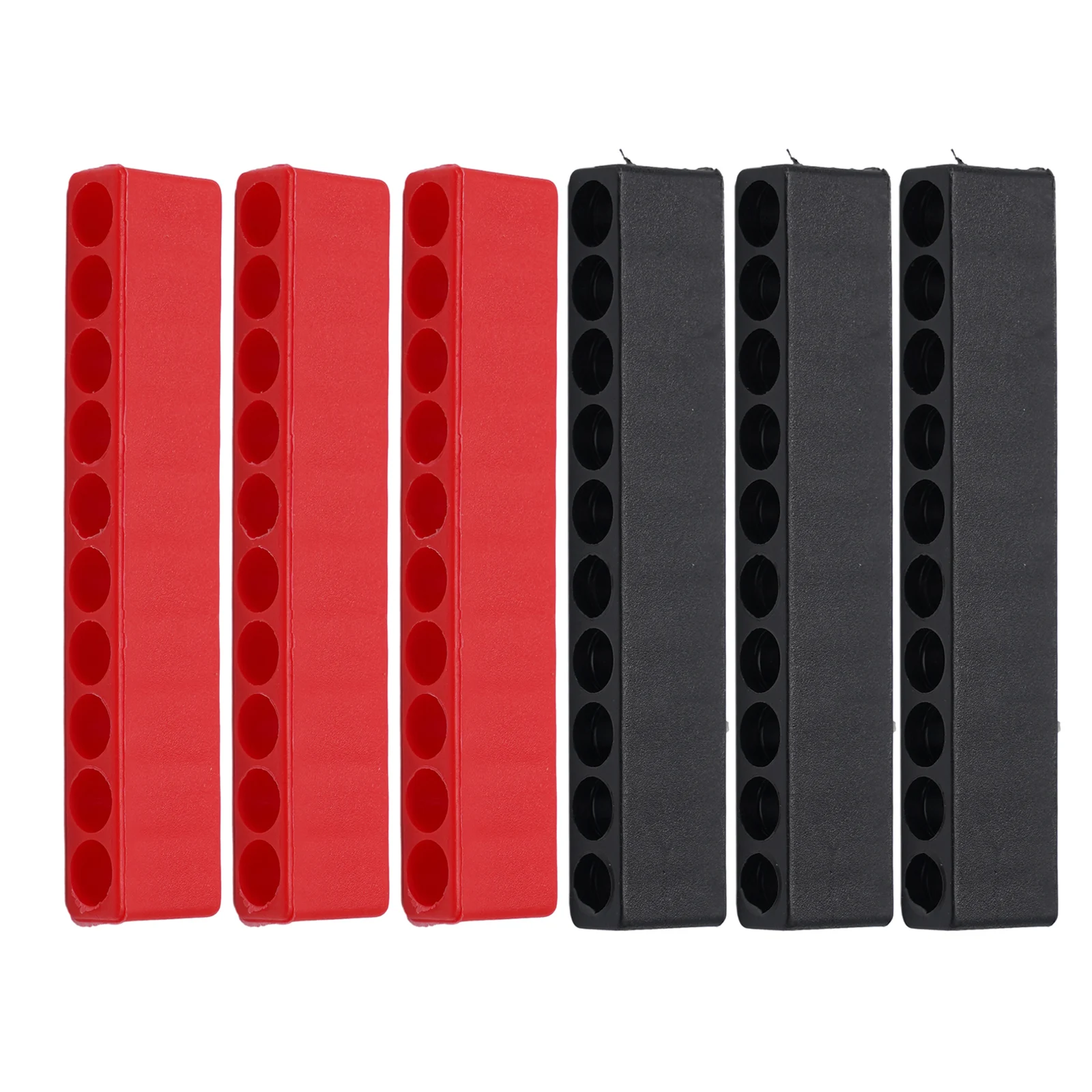 Reliable 6Pcs Bit Holder 10 Hole Plastic Screwdriver Storage Suitable for 1/4 Hex Tools Keep Your Bits Secure
Reliable 6Pcs Bit Holder 10 Hole Plastic Screwdriver Storage Suitable for 1/4 Hex Tools Keep Your Bits Secure