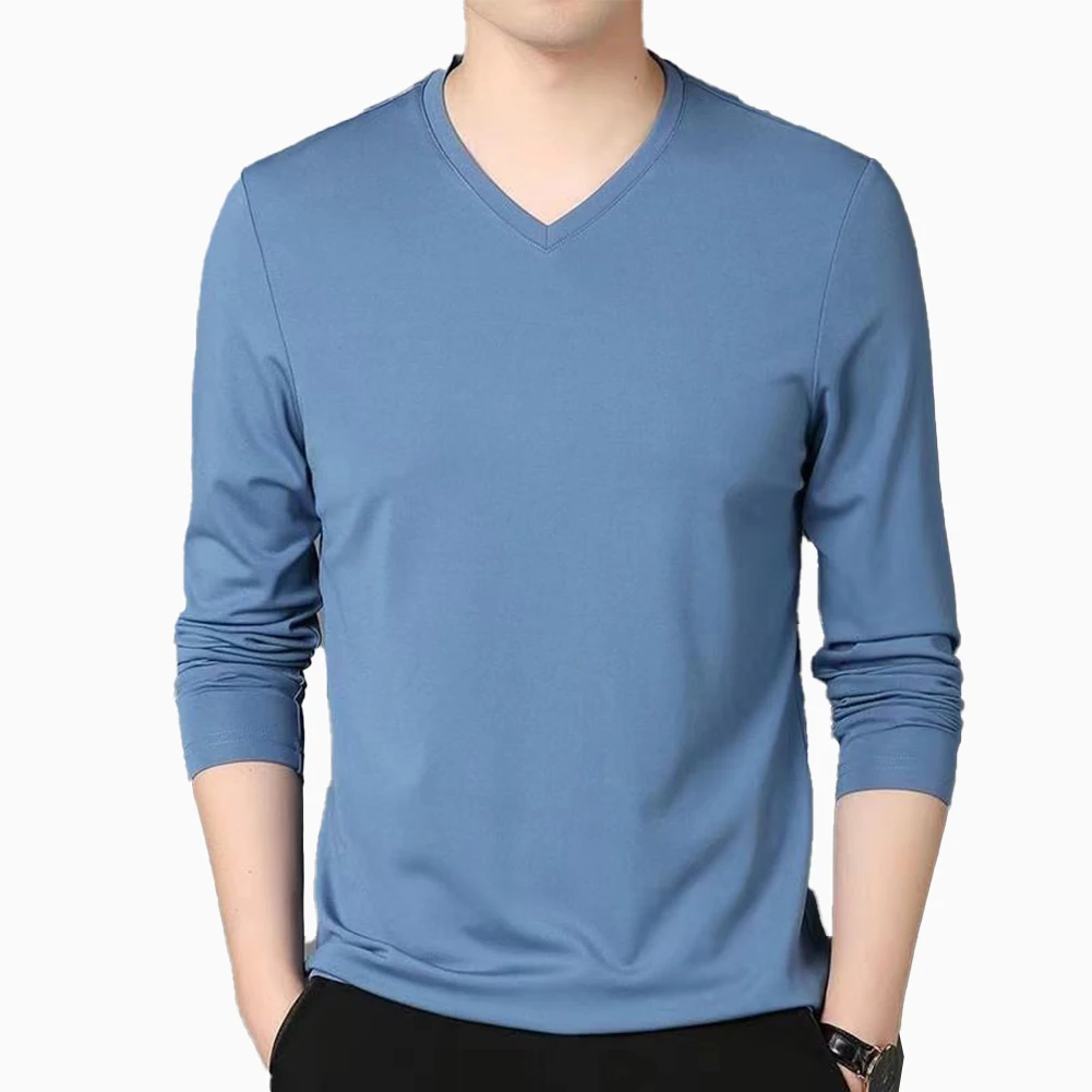 Fashion Men's T-Shirts Casual Slim Fit V Neck Long Sleeve T-Shirt Solid Color Muscle Workout Tees Top Undershirts For Male
Fashion Men's T-Shirts Casual Slim Fit V Neck Long Sleeve T-Shirt Solid Color Muscle Workout Tees Top Undershirts For Male