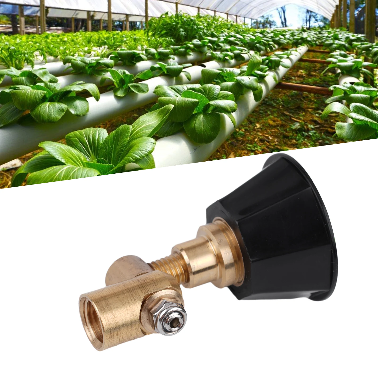 1pc Agricultural Atomization Adjustable Garden Universal Copper Black Cyclone Nozzle Agricultural Irrigation Accessories
1pc Agricultural Atomization Adjustable Garden Universal Copper Black Cyclone Nozzle Agricultural Irrigation Accessories