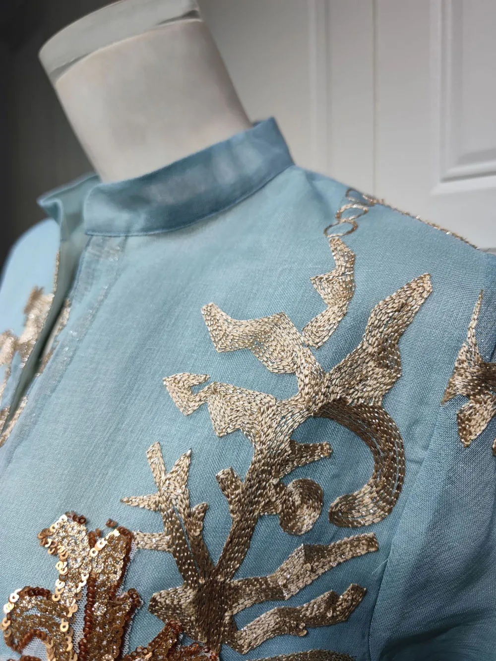 Maxi Dress Golden Sequins Embroidery Green White Abaya Woman Muslim Female Jalabiya Arabic Elegant Clothing Long Sleeves 260 Mallzona S250ecb4b45a34cdeb9f84d77c356bbb8V Maxi Dress Golden Sequins Embroidery Green White Abaya Woman Muslim Female Jalabiya Arabic Elegant Clothing Long Sleeves Mallzona