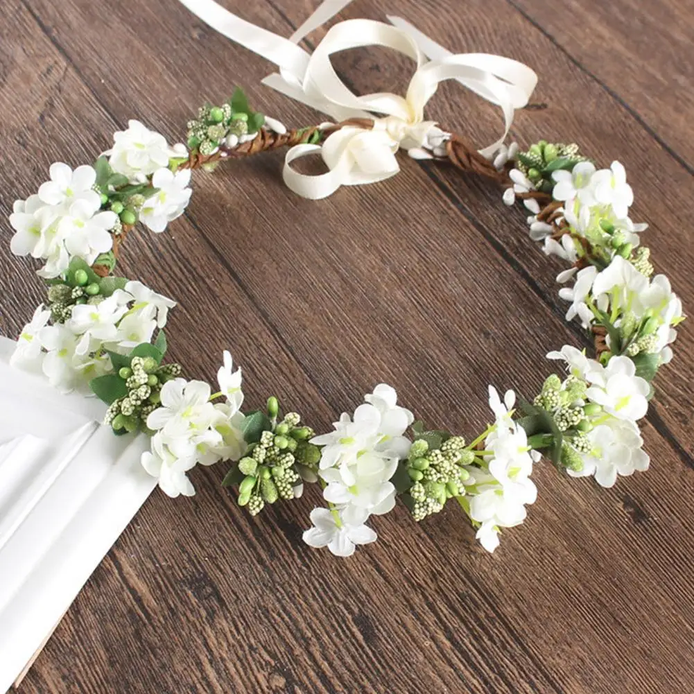 Elastic Garland Headdress Elegant Lace Flower Garland Headband for Women Girls Elastic Design Crown Headdress Hair for A
Elastic Garland Headdress Elegant Lace Flower Garland Headband for Women Girls Elastic Design Crown Headdress Hair for A