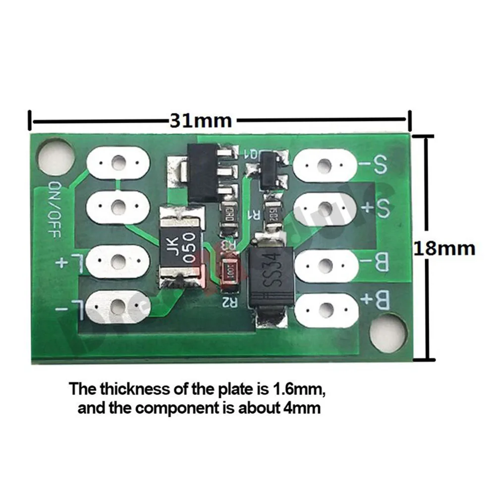 1 * Solar Control Switch Circuit Board Solar Controller Charging Street Lamp Switch Charging Controller Circuit Board
1 * Solar Control Switch Circuit Board Solar Controller Charging Street Lamp Switch Charging Controller Circuit Board