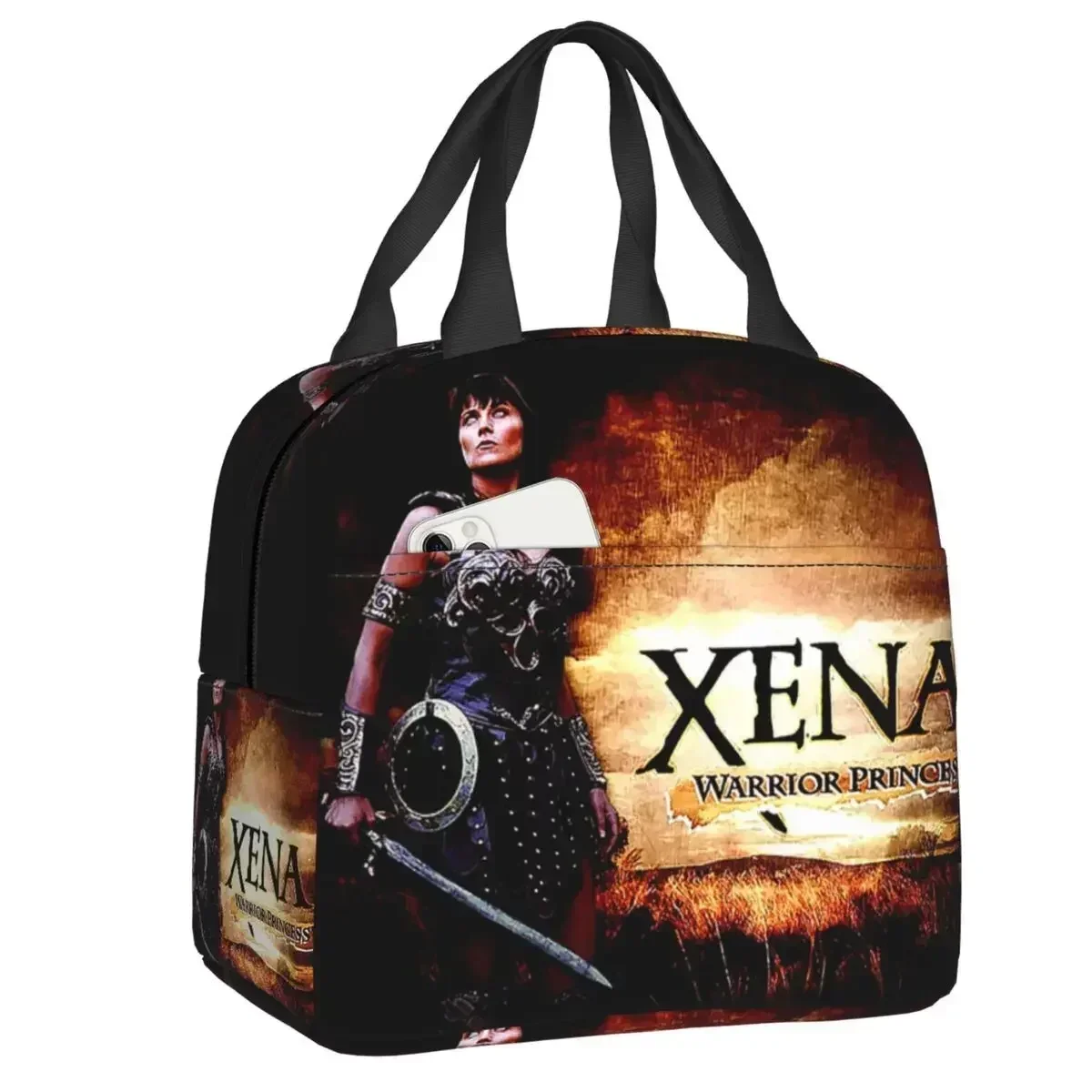 2024 New Xena Warrior Princess Portable Lunch Boxes Women Leakproof Adventure TV Movie Cooler Thermal Food Insulated Lunch Bag
2024 New Xena Warrior Princess Portable Lunch Boxes Women Leakproof Adventure TV Movie Cooler Thermal Food Insulated Lunch Bag