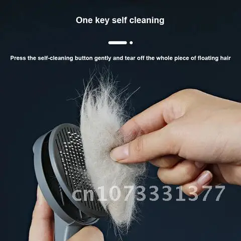 Grooming Comb Shedding Hair Self Cleaning Special Needle Pin Massage Cleaner Pet Brush for Dog Cat Animal Fur Tools
Grooming Comb Shedding Hair Self Cleaning Special Needle Pin Massage Cleaner Pet Brush for Dog Cat Animal Fur Tools