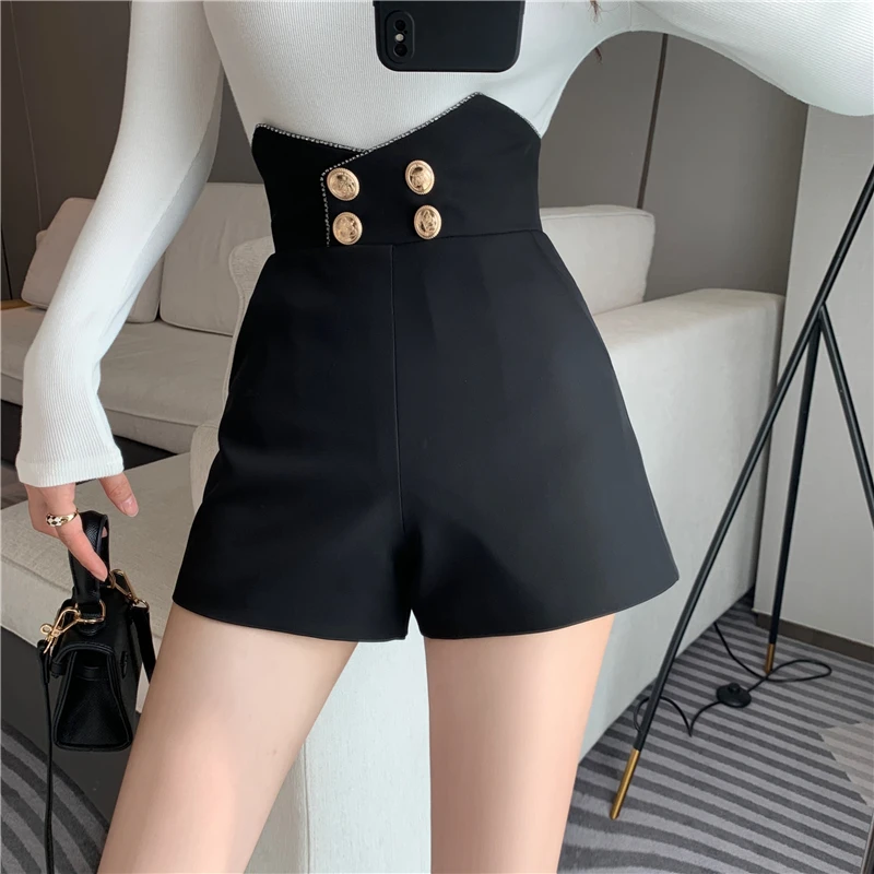 Women's Casual Shorts Y2k Fashion High Waisted Loose Solid Color Lrregular Design Kroean Version Straight Ladie Summer Pants
Women's Casual Shorts Y2k Fashion High Waisted Loose Solid Color Lrregular Design Kroean Version Straight Ladie Summer Pants