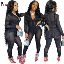 Prowow Sexy See Through Mesh Women Clothing Set Long Sleeve Blouse Pant Two Piece Lady Suits Black Spring 2022 New Yellow Outfit
Prowow Sexy See Through Mesh Women Clothing Set Long Sleeve Blouse Pant Two Piece Lady Suits Black Spring 2022 New Yellow Outfit