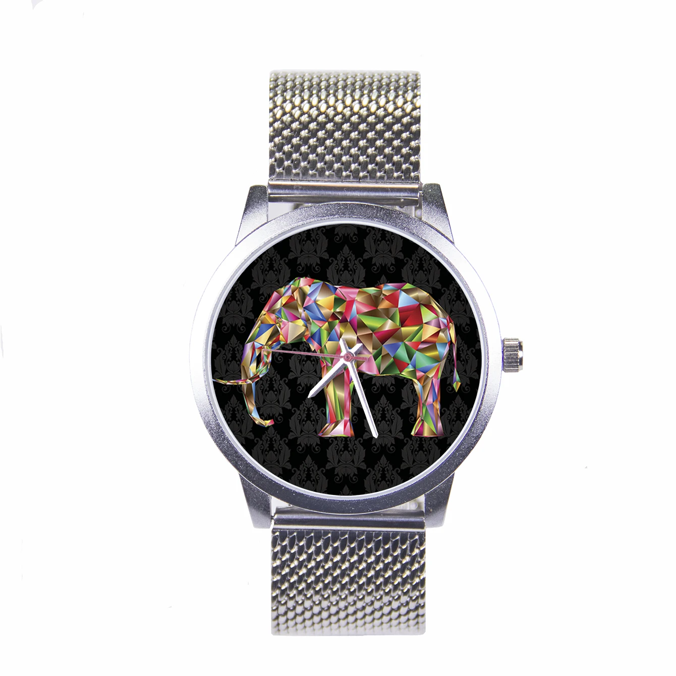 

Silver Case Quartz Watch Men Wrist Original Official Site Unique Gifts for Men Watch Free Shipping Individuality Elephant Choice