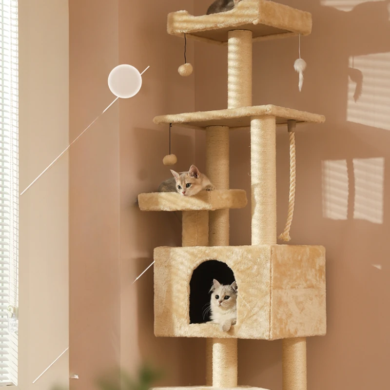 Climbing Bed Scratchers Accessories Trees Shelf Habitats Scratchers Stuff Interactive Kratzbaum Katzen Pet Products RR50FS
Climbing Bed Scratchers Accessories Trees Shelf Habitats Scratchers Stuff Interactive Kratzbaum Katzen Pet Products RR50FS