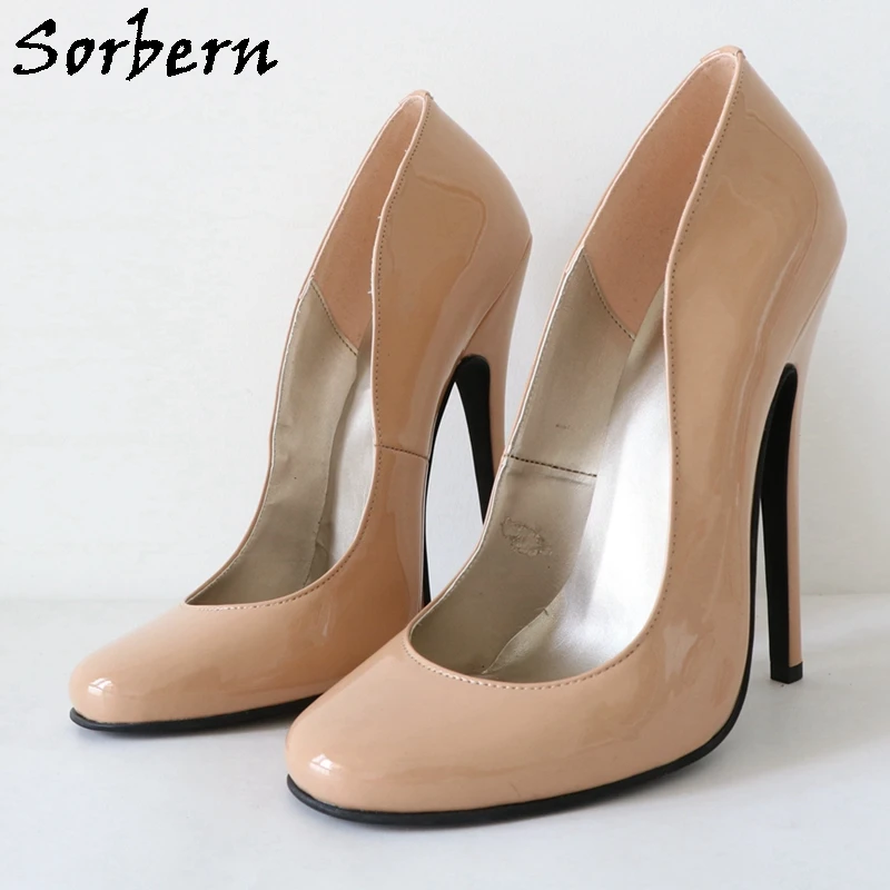 Sorbern 1950S Retro Women Pump NudeRound Toe Slip On Burlesque Showgirl Heels Sissy Boy Stilettos Party Shoe Custom Colors
Sorbern 1950S Retro Women Pump NudeRound Toe Slip On Burlesque Showgirl Heels Sissy Boy Stilettos Party Shoe Custom Colors