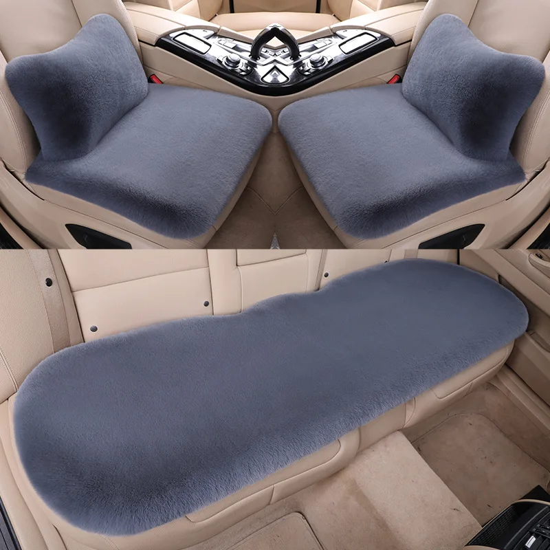 Winter Seat Cushion Rabbit Plush Imitation Fur Single Cushion Short Hair Ins Three-piece Car Seat Cushion
Winter Seat Cushion Rabbit Plush Imitation Fur Single Cushion Short Hair Ins Three-piece Car Seat Cushion