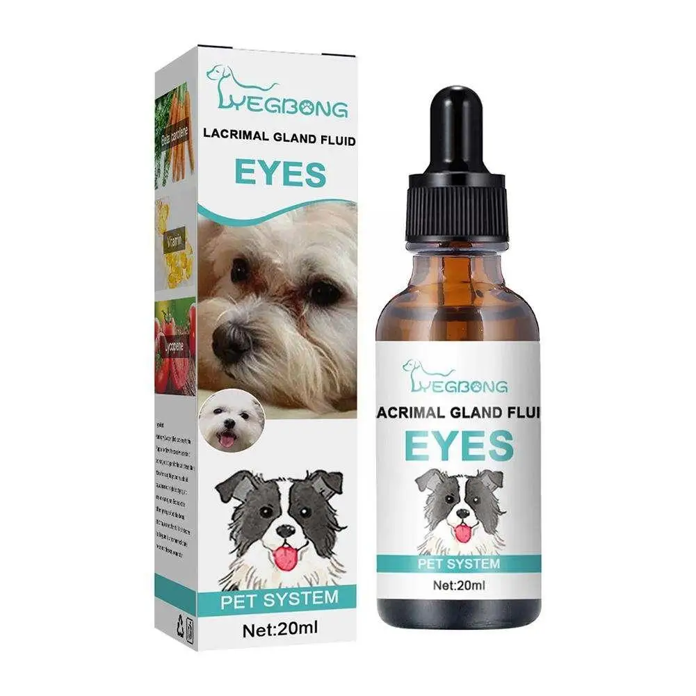 

20ml Pet Eye Drops Cats And Dogs To Remove Tear Marks Drops Eye Gentle Pet Itching Supplies Eye Cleansing Relieve S5M8
