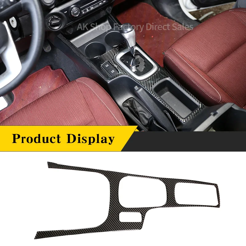For Toyota Hilux 2015-2021 Real Carbon Fiber Car Central Control Gear Shift Panel Cover Decorative Sticker Car Accessories
For Toyota Hilux 2015-2021 Real Carbon Fiber Car Central Control Gear Shift Panel Cover Decorative Sticker Car Accessories