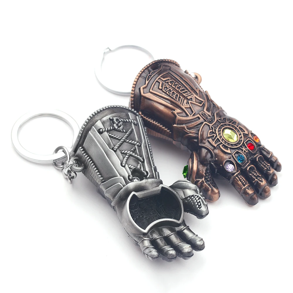 The Avengers Thanos Infinity Gauntlet Bottle Opener Key Chain Backpack Accessories Kids Keychain Holder Pendant Gift Jewelry
The Avengers Thanos Infinity Gauntlet Bottle Opener Key Chain Backpack Accessories Kids Keychain Holder Pendant Gift Jewelry