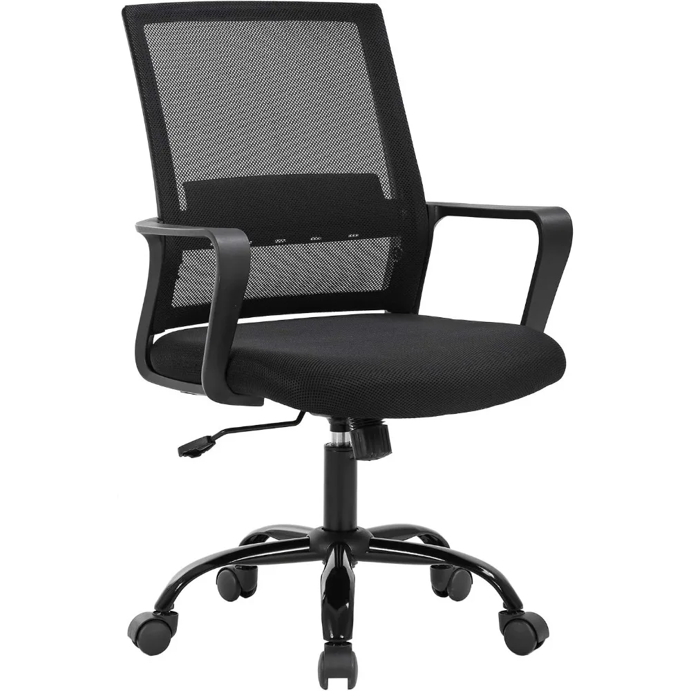 

Home Office Chair Ergonomic Desk Chair Swivel Rolling Computer Executive Lumbar Support Task Mesh Chair Adjustable Stool