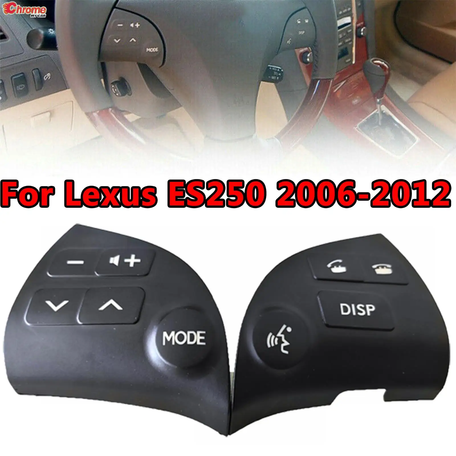 2X автомобильные аксессуары, кнопка переключения громкости рулевого колеса для Lexus ES350 2006 2007 2008 2009 2010 2011 2012 84250-33190-C0 
2X автомобильные аксессуары, кнопка переключения громкости рулевого колеса для Lexus ES350 2006 2007 2008 2009 2010 2011 2012 84250-33190-C0
