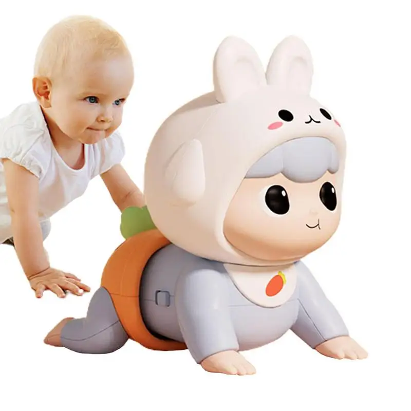 Learn To Crawl Toys Electric Rabbit Talking Crawling Sound Toys Heatproof Animal Toys For Coordinate Ability Boys & Girls
Learn To Crawl Toys Electric Rabbit Talking Crawling Sound Toys Heatproof Animal Toys For Coordinate Ability Boys & Girls