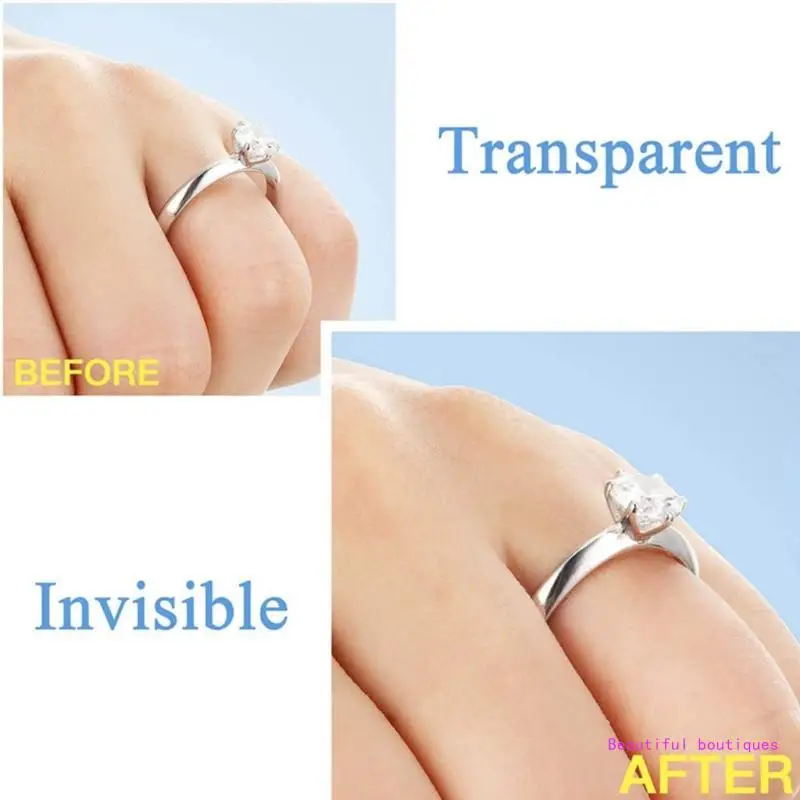 1 Set 4 Sizes Invisible Ring Size Adjuster for Loose Rings Clear Ring Resizer DropShip
1 Set 4 Sizes Invisible Ring Size Adjuster for Loose Rings Clear Ring Resizer DropShip