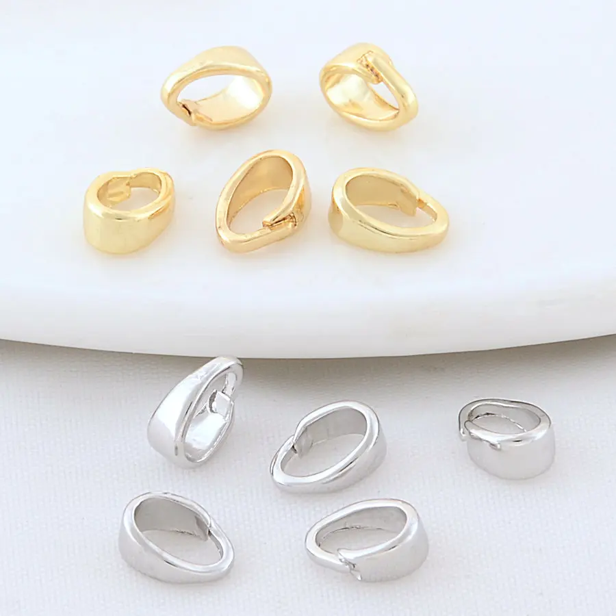 30PCS 3*6MM 14K Gold Color Brass with Zircon Bale Pinch Clasp For Pendant DIY Making Hand Made Jewelry Findings Component
30PCS 3*6MM 14K Gold Color Brass with Zircon Bale Pinch Clasp For Pendant DIY Making Hand Made Jewelry Findings Component