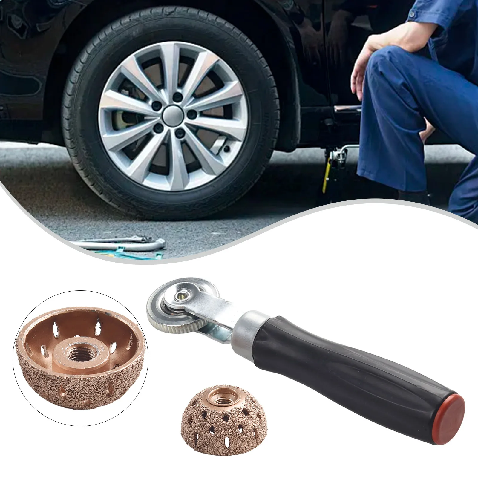 2 PCS Tire Repair Patch Tool Tire Buffer Wheel+Patch Roller Tungsten For Grinder Tire Repair Patch Tool
2 PCS Tire Repair Patch Tool Tire Buffer Wheel+Patch Roller Tungsten For Grinder Tire Repair Patch Tool