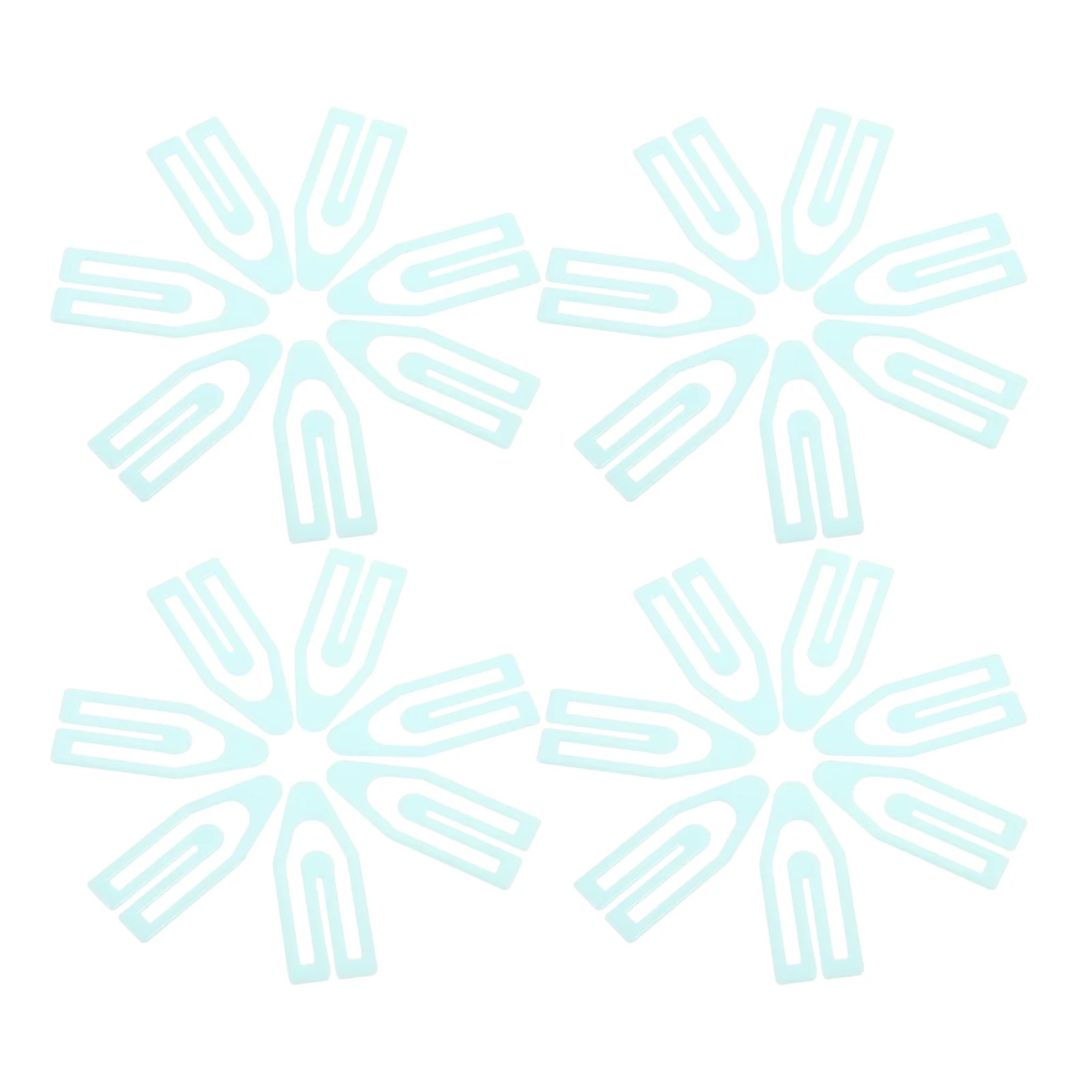 60 Pcs Shaped Paper Clip Small Clips Securing Office Paperclips Marking Document Plastic Student Decor
60 Pcs Shaped Paper Clip Small Clips Securing Office Paperclips Marking Document Plastic Student Decor