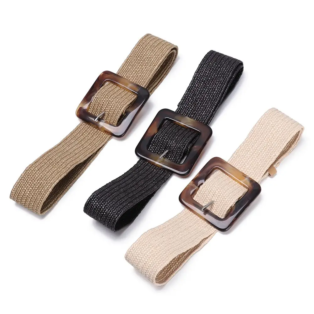 Fashion PP Straw Square Jade Buckle Dress Belt Shirt Elastic Waist Chain Straw Belt Body Jewelry Belly Necklace
Fashion PP Straw Square Jade Buckle Dress Belt Shirt Elastic Waist Chain Straw Belt Body Jewelry Belly Necklace