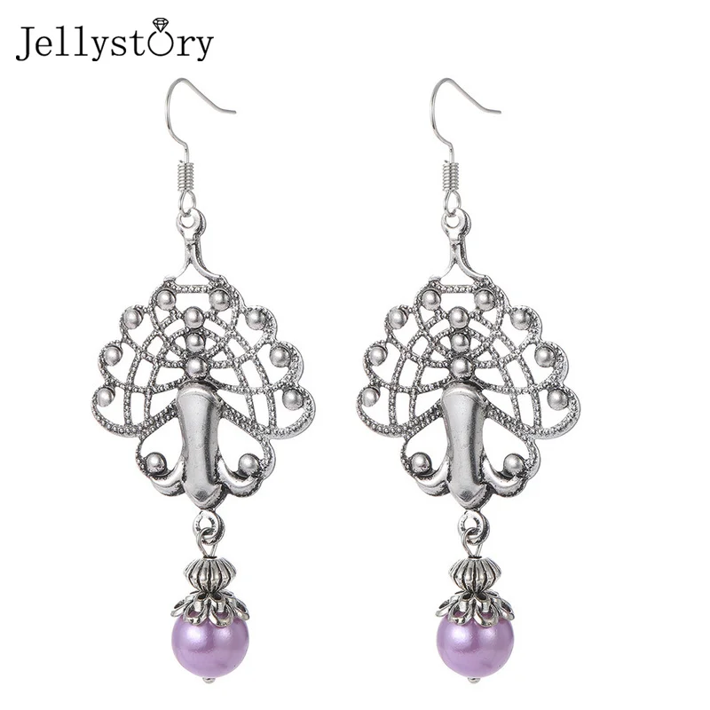 Jellystory 925 Sterling Silver Pearl Irregular Earrings For Women Simple Vintage Peacock Displaying Wedding Anniversary Jewelry
Jellystory 925 Sterling Silver Pearl Irregular Earrings For Women Simple Vintage Peacock Displaying Wedding Anniversary Jewelry
