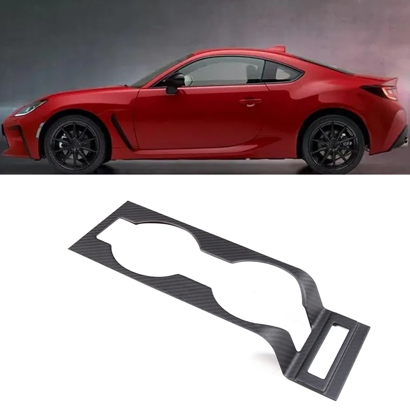 Car Real Carbon Fiber Central Control Water Cup Cover Trim Stickers For Subaru BRZ Toyota 86 2022
Car Real Carbon Fiber Central Control Water Cup Cover Trim Stickers For Subaru BRZ Toyota 86 2022