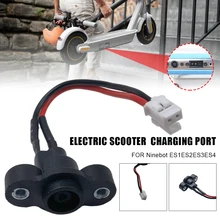 Electric Scooter Charging Port With Cable Scooter Controller Charging Cable Port For Ninebot ES1/ES2/ES3/ES4 Scooter Accessories
Electric Scooter Charging Port With Cable Scooter Controller Charging Cable Port For Ninebot ES1/ES2/ES3/ES4 Scooter Accessories