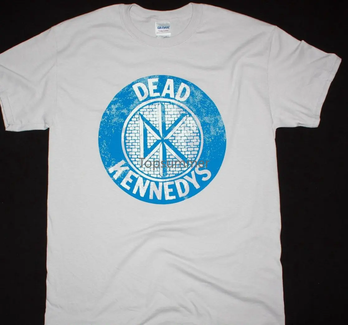 

T Shirt Men Summer Casual Dead Kennedys Logo Bedtime For Ice Grey T Shirt Punk Jello Biafra Lard