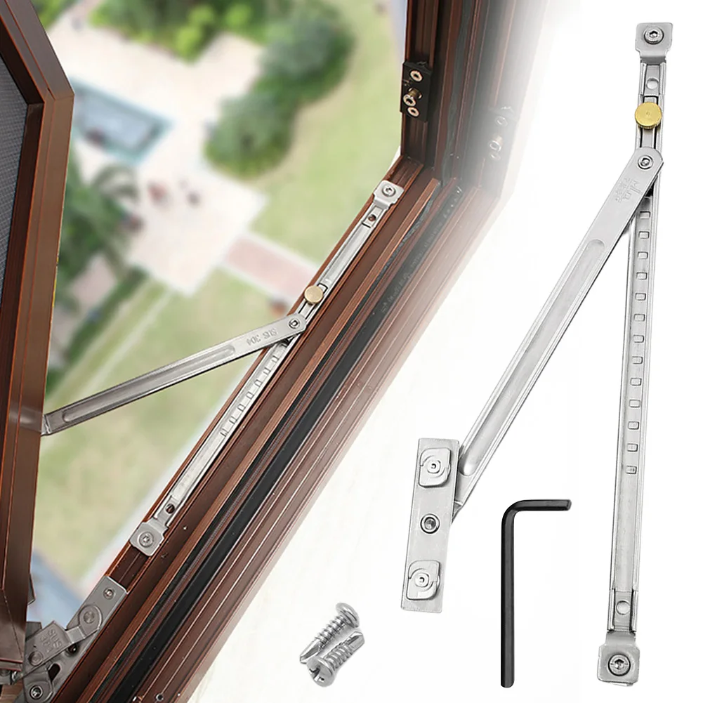 Restrictor Sliding Wind Brace Telescopic Window Support Stainless Steel Limiter Angle Controller Stopper Heavy Duty Gusset Fixed
Restrictor Sliding Wind Brace Telescopic Window Support Stainless Steel Limiter Angle Controller Stopper Heavy Duty Gusset Fixed