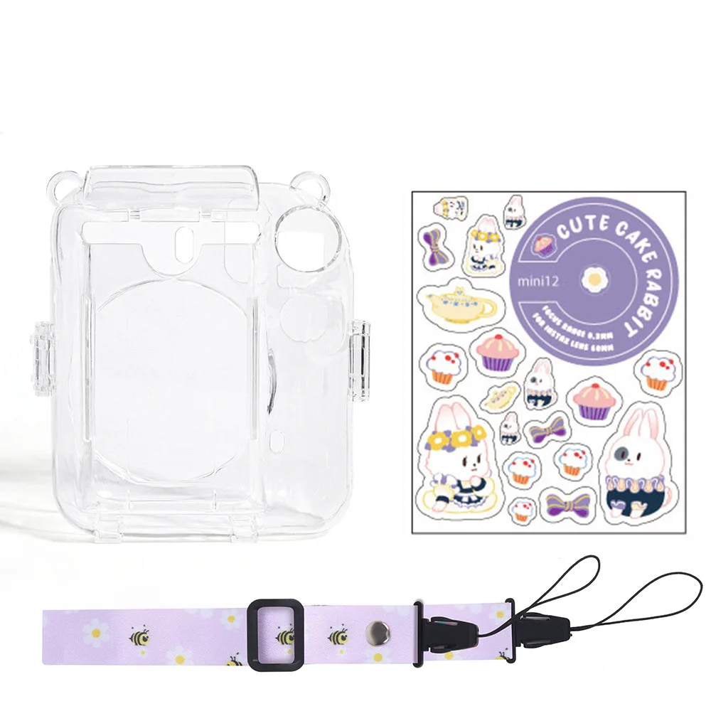 Transparent Camera Cover With Shoulder Strap For Instax Mini 12 Carry And Capture Memories With Sophistication
Transparent Camera Cover With Shoulder Strap For Instax Mini 12 Carry And Capture Memories With Sophistication