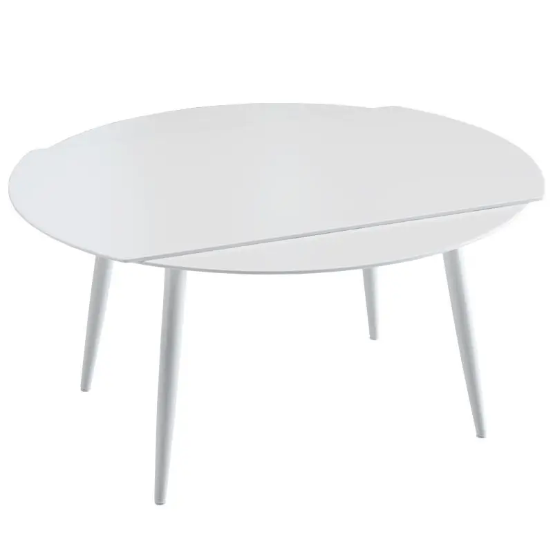 

Набор обеденных столов и стульев Rock board, масштабируемый, современный, простой, чистый белый складной квадратный стол, регулируемый круглый стол d