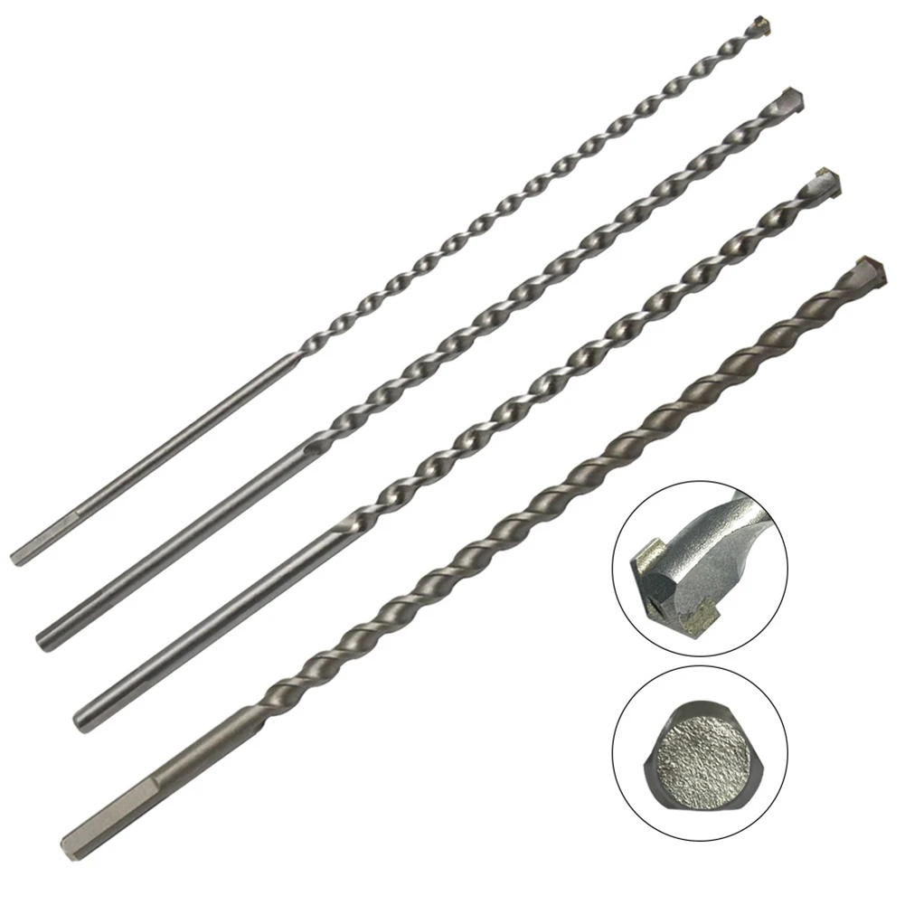 300/350mm Long Masonry Concrete Impact Drill Bit Triangle Shank 6 /8/10/12/16mm Handle Electric Hammer Drill For Concrete Stone
300/350mm Long Masonry Concrete Impact Drill Bit Triangle Shank 6 /8/10/12/16mm Handle Electric Hammer Drill For Concrete Stone