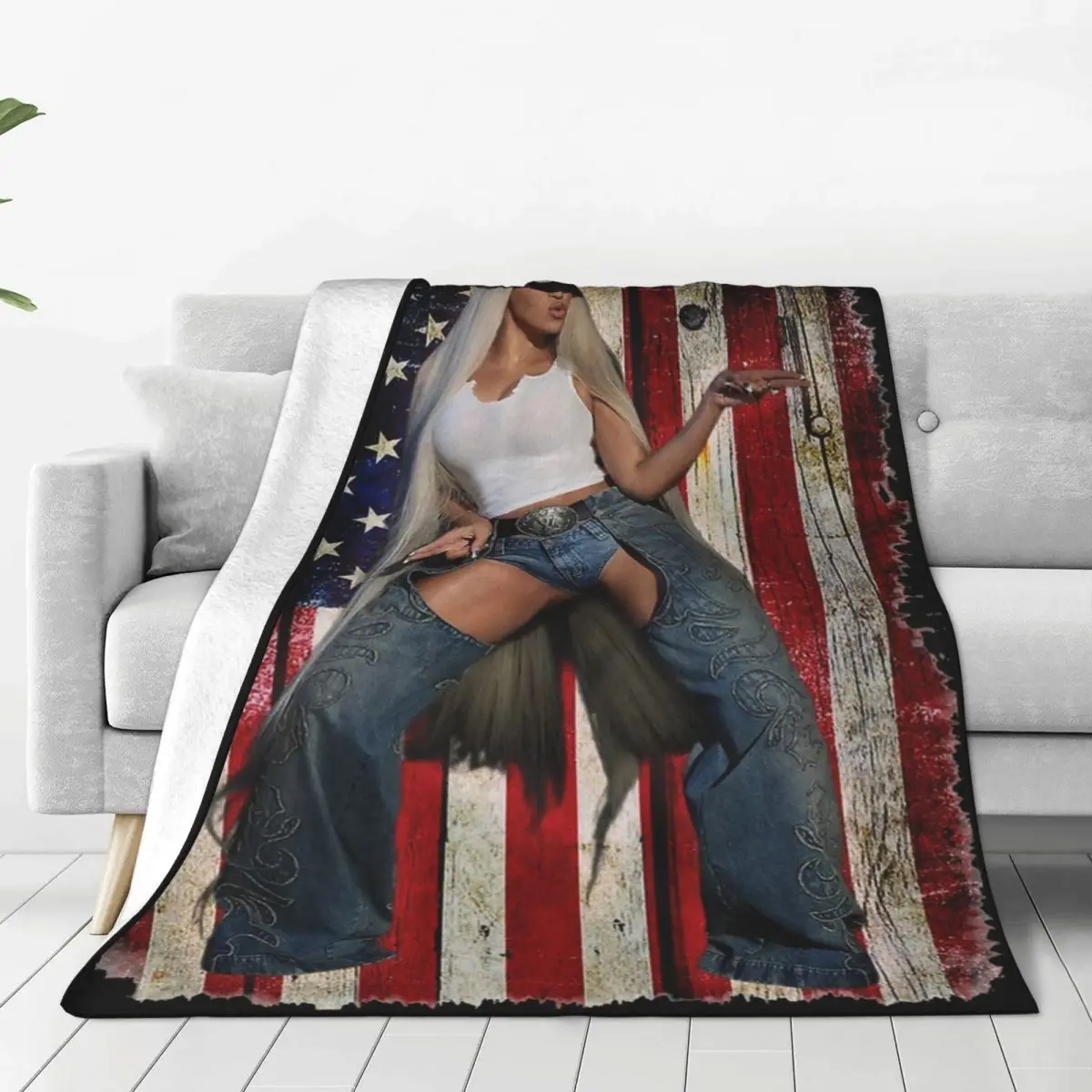 Vantage Cowboy Carter Flag Blankets Fleece Lightweight Thin Throw Blanket for Outdoor Travel Bed Rug
Vantage Cowboy Carter Flag Blankets Fleece Lightweight Thin Throw Blanket for Outdoor Travel Bed Rug