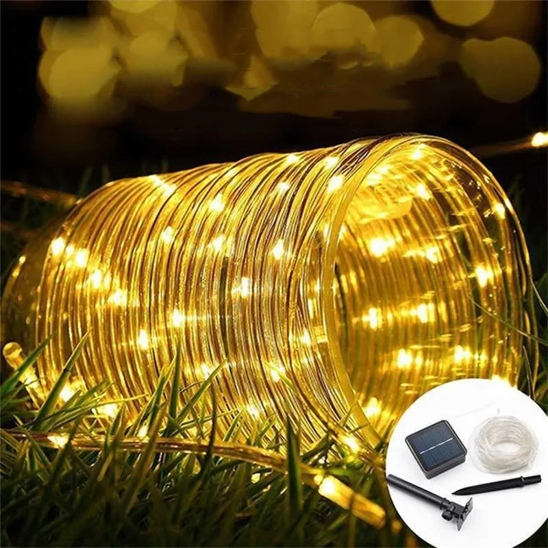 5-30M LED Outdoor Solar Lights Garland Rope String Lights Garden Garland Waterproof Tube Lamp for Garden Decoration Solar Lights
5-30M LED Outdoor Solar Lights Garland Rope String Lights Garden Garland Waterproof Tube Lamp for Garden Decoration Solar Lights