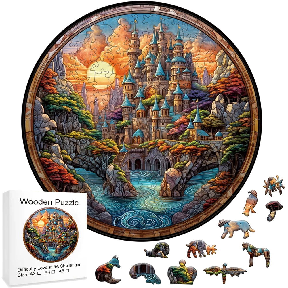 

Building Blocks Anime Puzzle Adults Assembling Model Kit Jigsaw Wooden Puzzle Animals Wood 3d Puzzles for Adults Montessori Diy