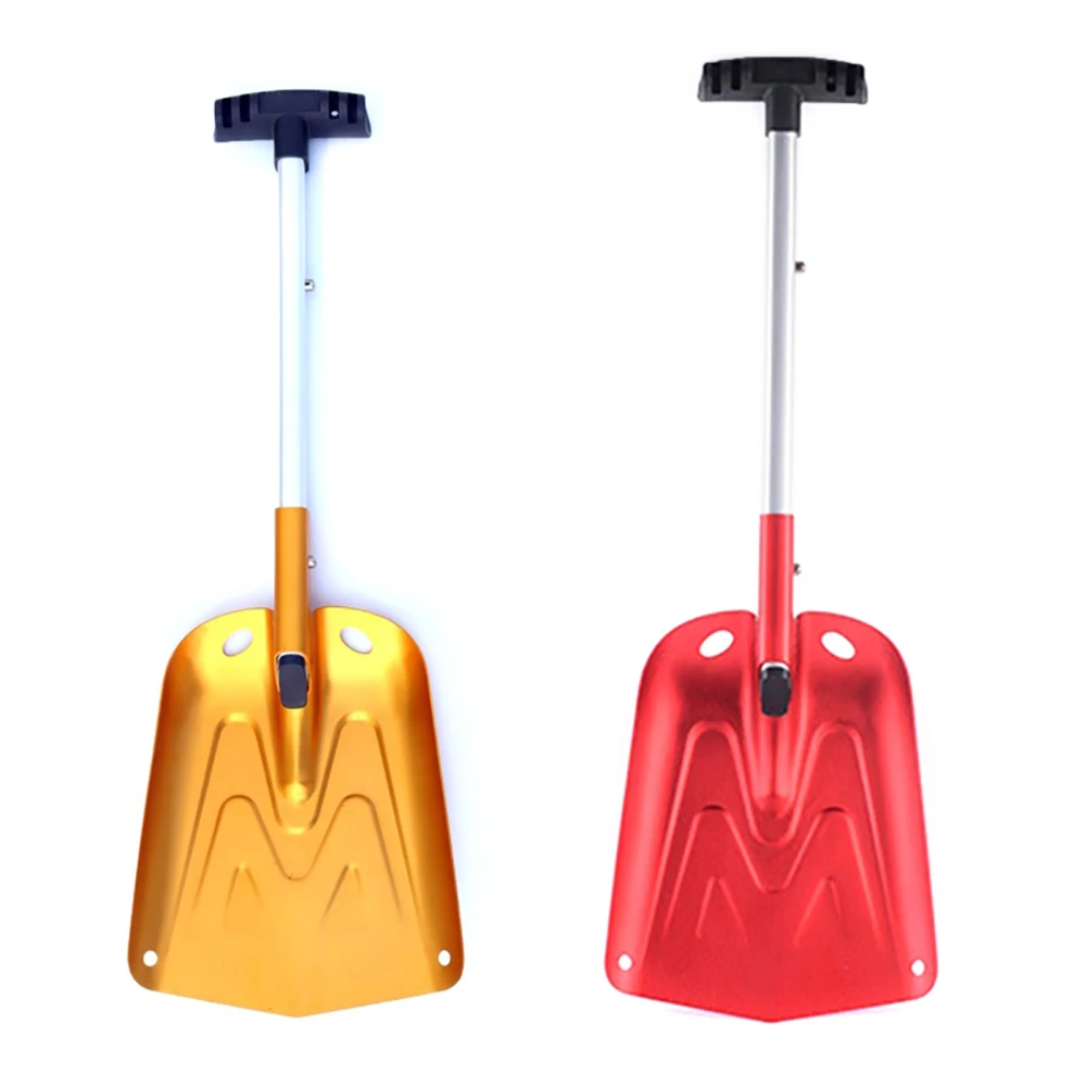 

Foldable Utility Shovel With 17'' - 25.6'' Adjustable Handle Portable Snow Scoop Sand Mud Snow Removal Tool For Outdoor Camping