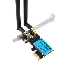PCIE-AC1200 1200Mbps Wireless Network Card Dual Band 2.4G/5GHz Wireless PCI-E WiFi Adapter Card Receiver For Computer
PCIE-AC1200 1200Mbps Wireless Network Card Dual Band 2.4G/5GHz Wireless PCI-E WiFi Adapter Card Receiver For Computer