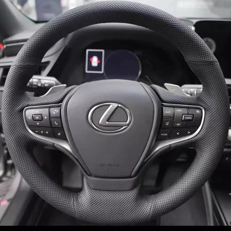 Сшитые вручную аксессуары для Lexus ES300h ES350 2019-2021, противоскользящие ультратонкие автомобильные аксессуары из натуральной кожи 
Сшитые вручную аксессуары для Lexus ES300h ES350 2019-2021, противоскользящие ультратонкие автомобильные аксессуары из натуральной кожи