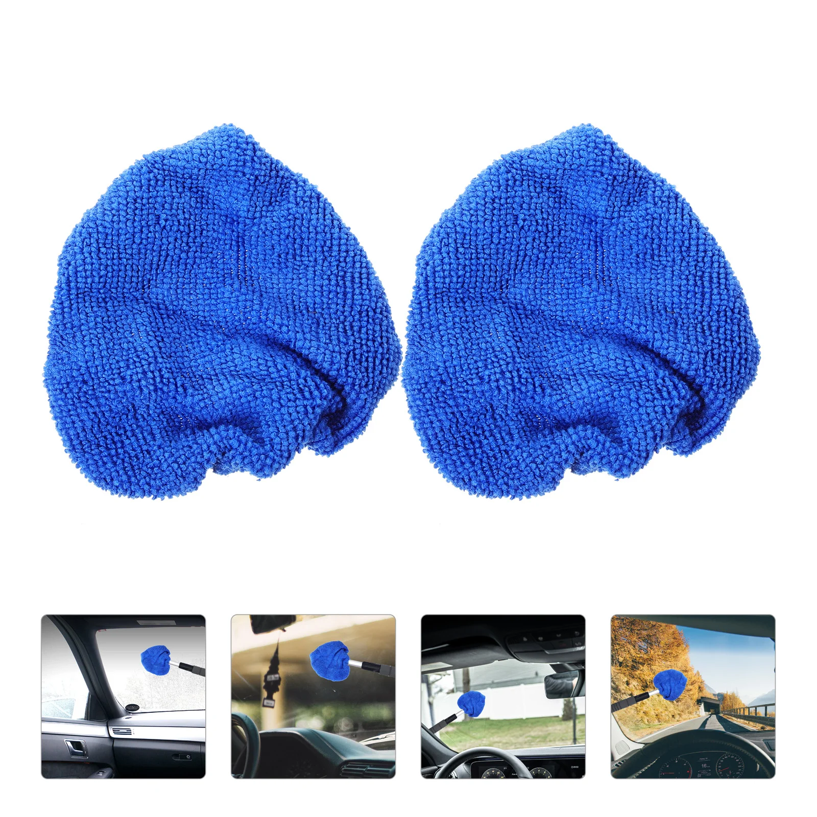 10 Pcs Glass Cleaning Brush Set Replacement Windshield Cloth for Cleaner Car Tools
10 Pcs Glass Cleaning Brush Set Replacement Windshield Cloth for Cleaner Car Tools