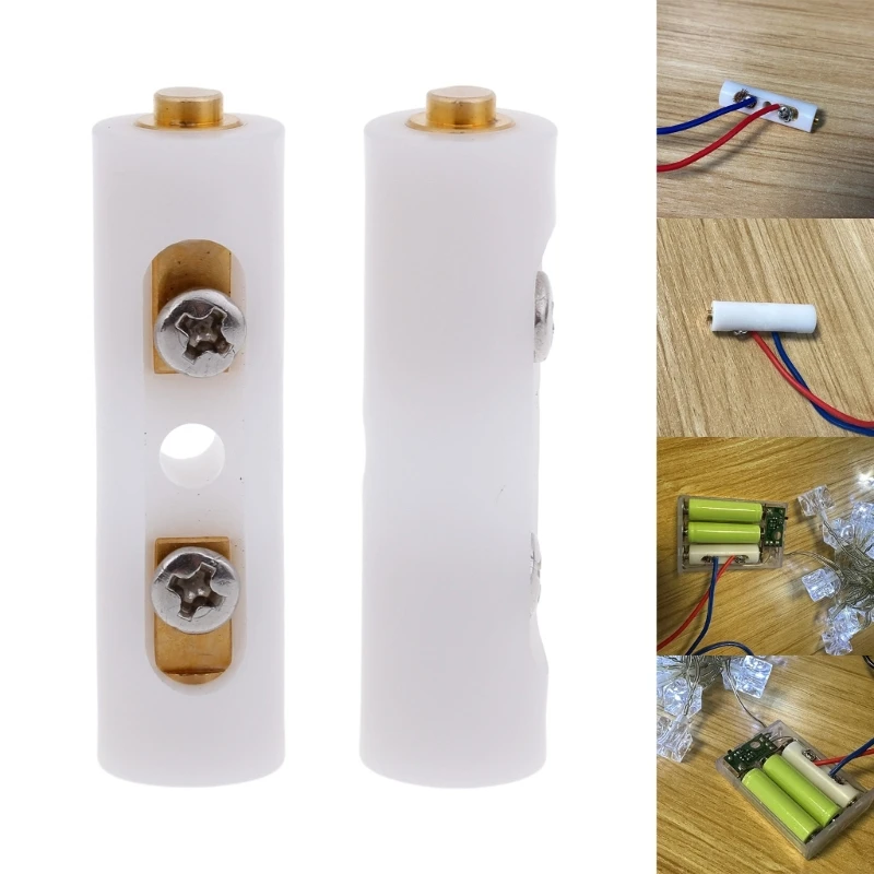 

Universal DIY MN1500 LR6 AA 14500 Eliminators for Toy LED Light Clock Remote Control Camera factory test B36A