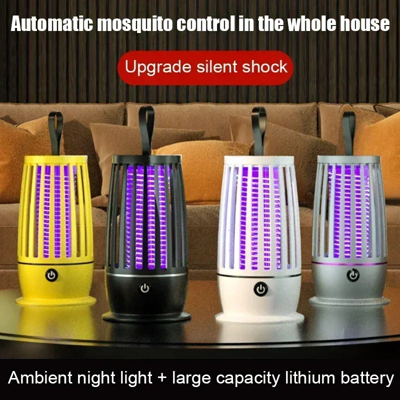 

Ловушка для насекомых, электрическая лампа-ловушка для комаров, с зарядкой от Usb