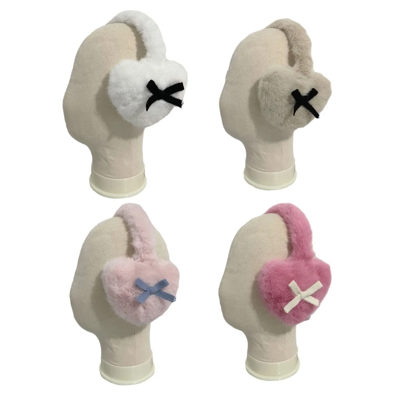 

Furry and Warm Love Plush Ear Warmers for Women Winter Outdoor Activities