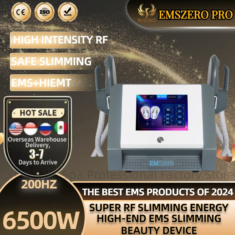 

Professional 6500w EMS Body Sculpting Machine 2024 Portable DLS-EMSZERO NEO RF EMSZERO