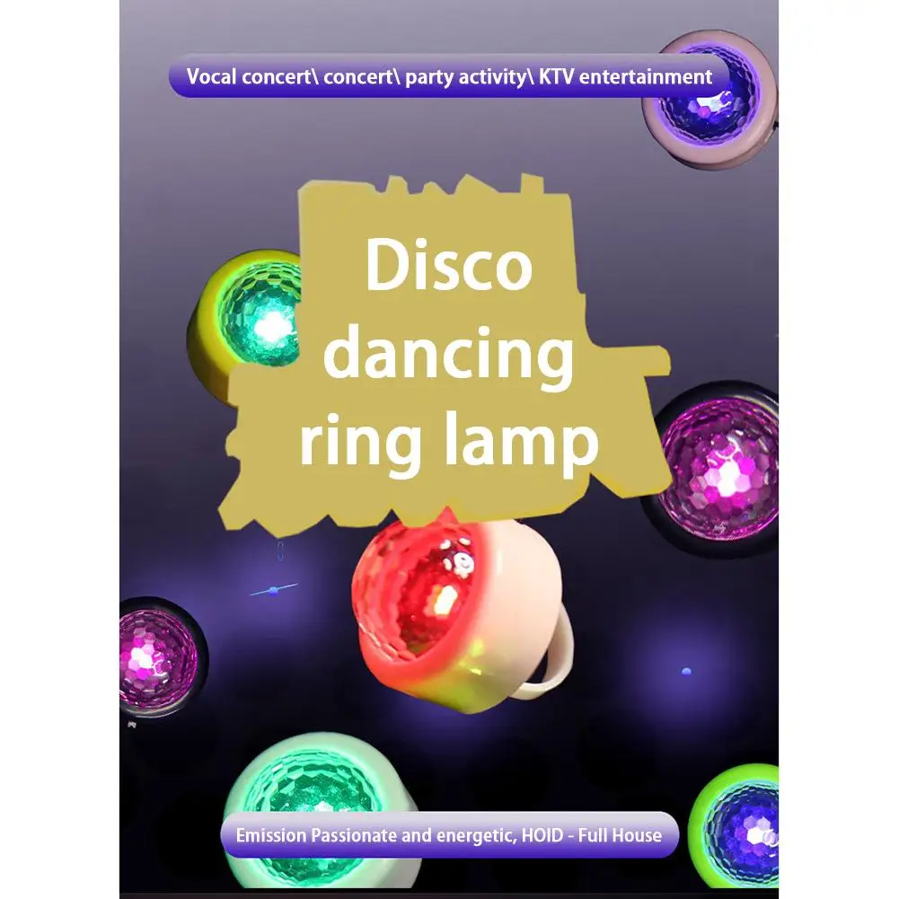 6 Colors Led Luminous Finger Ring Colorful Crystal Diamond Hand Jewelry For Parties Concert Bar Ktv Stage
6 Colors Led Luminous Finger Ring Colorful Crystal Diamond Hand Jewelry For Parties Concert Bar Ktv Stage